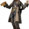 Immerse yourself in the swashbuckling world of Pirates of the Caribbean with this highly detailed and realistic figure of the legendary Captain Jack Sparrow.