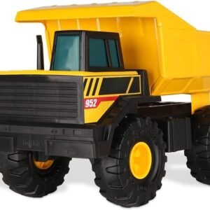 Mighty Dump Truck Toy, Real Steel Construction