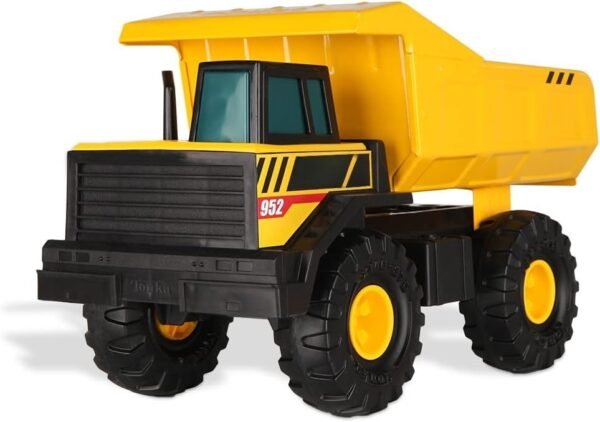 Mighty Dump Truck Toy, Real Steel Construction